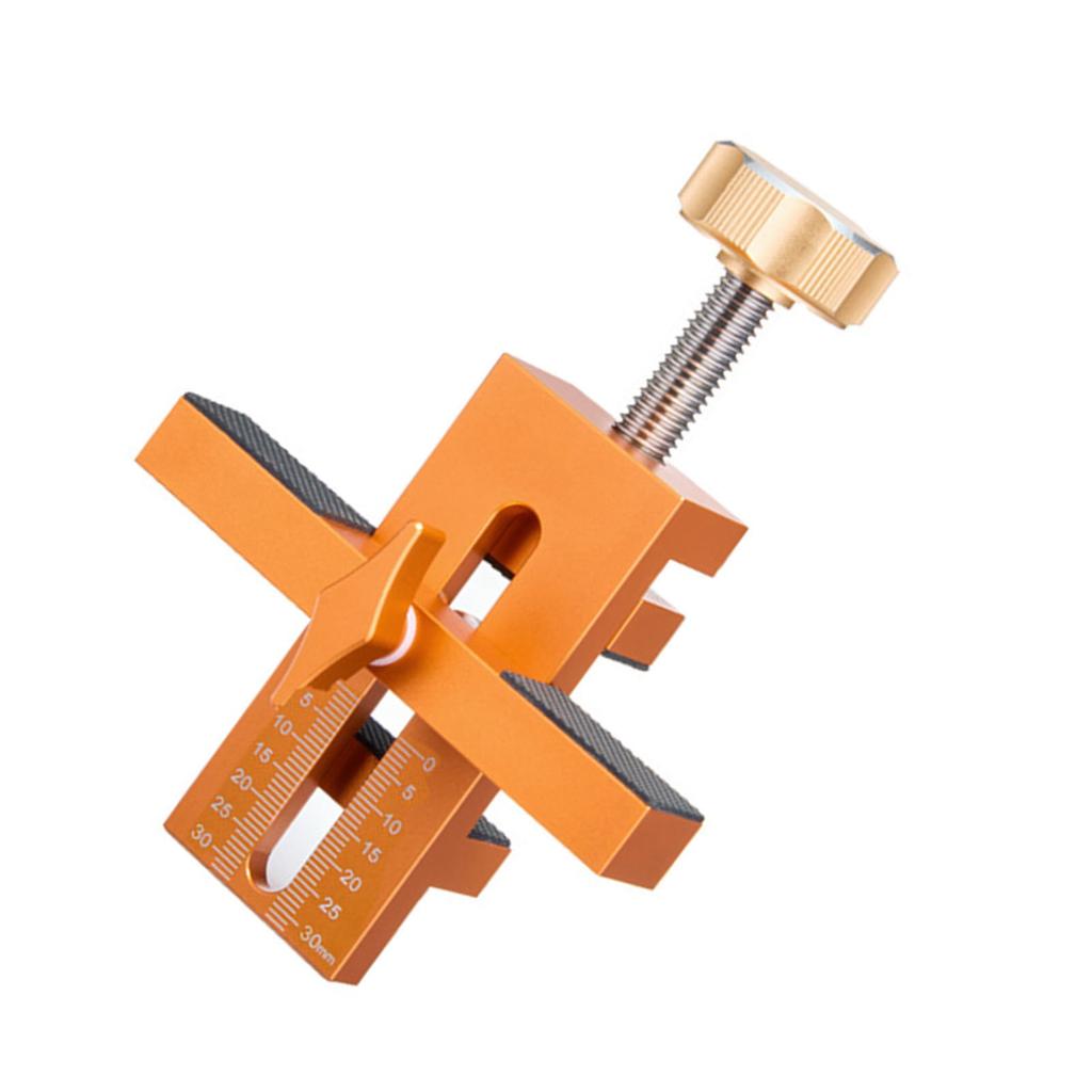 Cabinet Door Mounting Jig Widened Thickened Aluminum Alloy Cabinet Door Installation Positioner for 7 40mm Wood Board