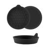 Thick Silicone Car Coasters Not Slip Cup Holders Liners Enhanced Grip Deep Basin Prevent Spills for Vehicles Home Use