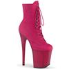Fashion New Knight Female 20CM High Heel Platform Ankle Boots Women Autumn Winter Shoes Sexy Nightclub Pole Dancing Boots