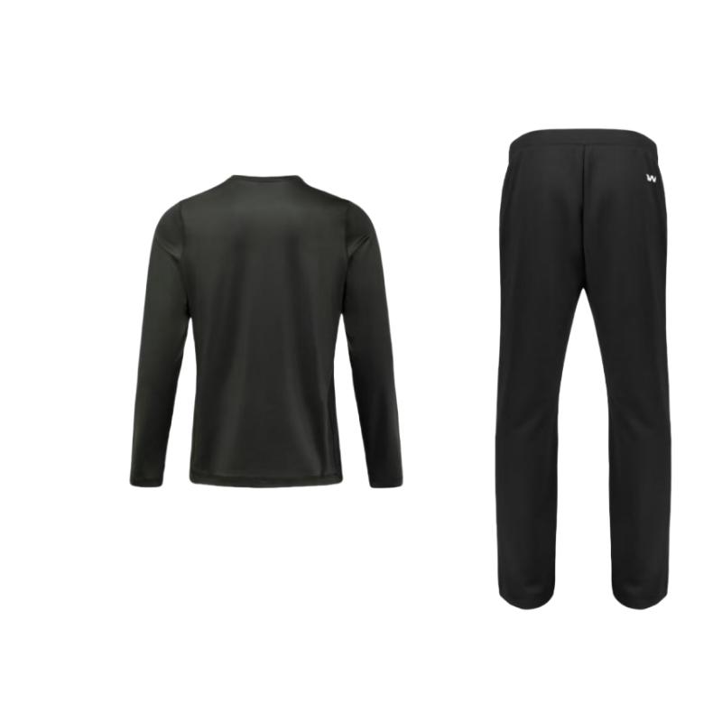 Under Armour Solid Color Logo Crew Neck Long Sleeve Sweatshirt And Elastic Long Pants Casual Sports Set Men Sets 21500737-001+22600307-011