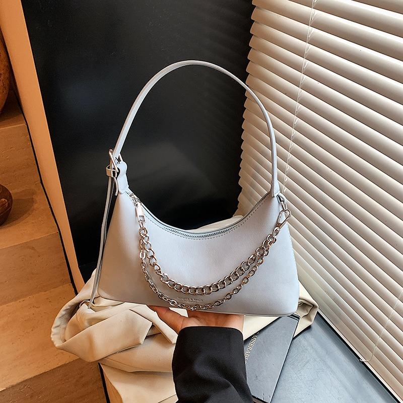 Niche Underarm Bag Women's New Fashion Versatile Dumpling Bag Casual Chain Shoulder Messenger Bag