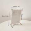 Acrylic Photo Frame Transparent Magnetic Picture Frame Kpop Photocard Holder Cadre Photo Idol Card Display Stand Room Decor