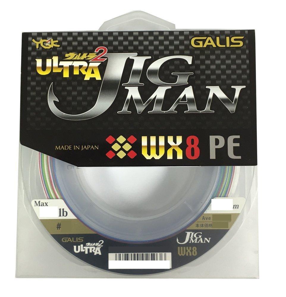 

ПЕ лінія Garris Ultra Jigman WX8 200м 2 33lb 8 ниток 5 кольорів X-Braid №