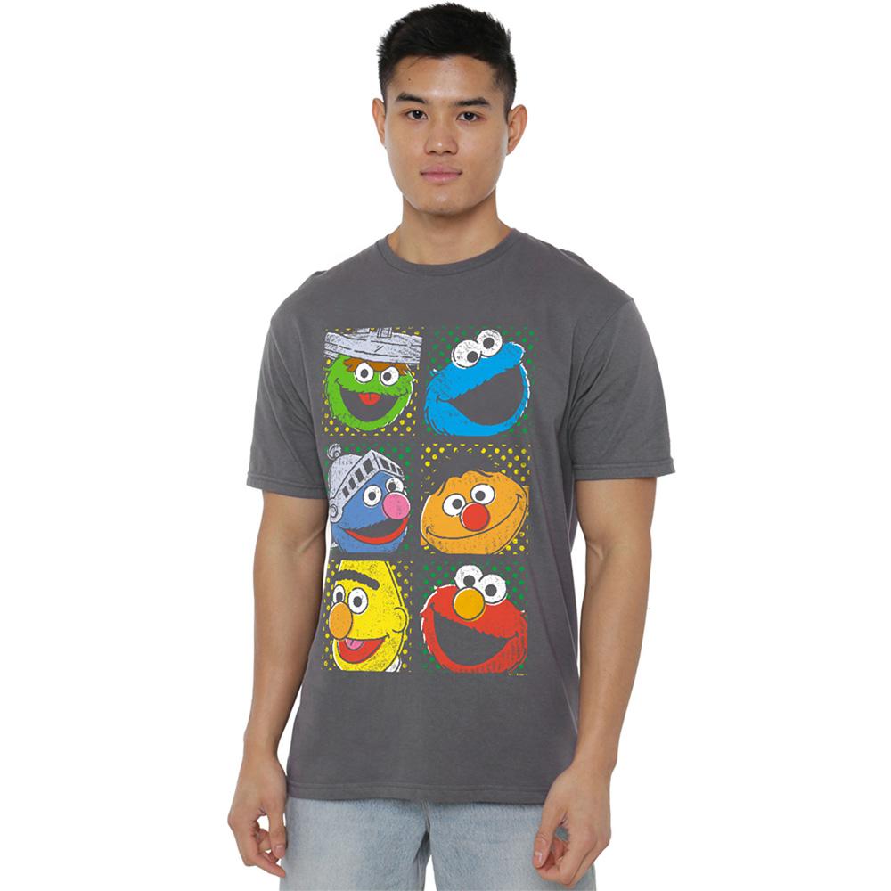 Sesame Street Unisex Adult Group T-Shirt