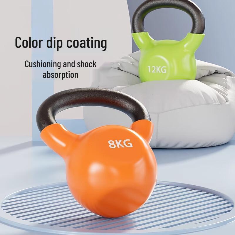 Dipped Cast Iron Kettlebell