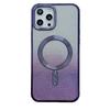 Applicable To Iphone17promax Mobile Phone Case, Apple 16pro Electroplating Magnetic Mobile Phone Case 15 Gradual Change Glitter