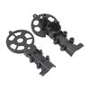2 Pcs RC Aircraft Tail Motor Cover Plastic RC Helicopter Spare Parts Accessories for WLtoys V912