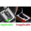 Real Carbon Fiber Car Accessories Gear Shift Panel Decorative Trim Cover Soft Sticker For Honda Fit /Jazz GR9  2024 2025