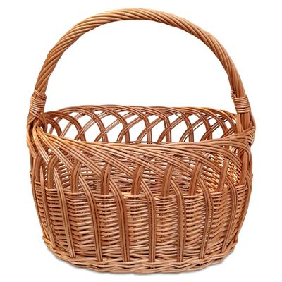 WICKER BASKET Shopping Basket Picnic Mushrooms AŻUR EKO