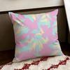 Blissful Dopamine Burst Floral Cushion Cover Reversible Soft Durable Pillow Cover Home  Car MultiScene Use for Daily Comfort
