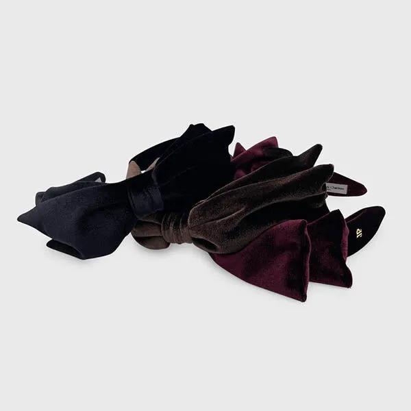 Velvet Big Ribbon Hairband JP-22-184HB