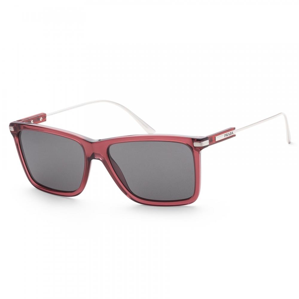 

Prada Мужские PR 01ZS 11G08G Модные прозрачные этрусские солнцезащитные очки 58 мм