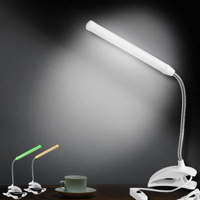 Vogue Clamp Flexible Table 13 LED Light Reading Lamp Clip-on Study USB Bed