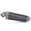 Universal 51mm Motorcycle Exhaust Muffler Professional Stainless Steel Tailpipe T98 Muffler For Yamaha R3 Z125 400 300SR Msx125