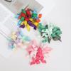Danish Roll Colored Curled Wave Threaded Ribbon Handmade Headgear Hair Accessories Gift Box Decorative Webbing