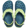 Crocs Hiker Xscape EVA Animal Print Clog 5cm Sandals Unisex 'Teal Green'