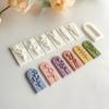 7pcs Spring Flower Leaf Mold Set | Plastic Molds for Easy Release Craft Pendant Tools, Clay Jewelry Making Supplies