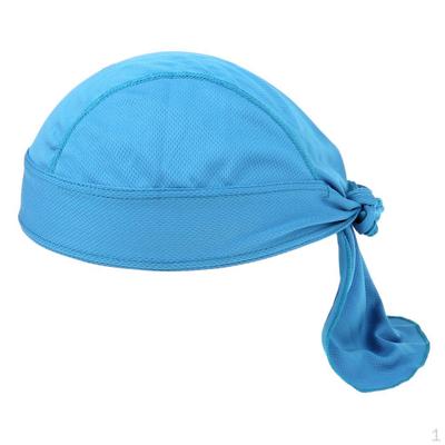 Bandeau de Sport Respirant Headwear Cyclisme Course à Pied Bonnet Anti-Transpiration Réglable Vélo Moto Tête