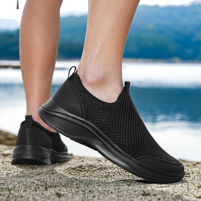 MAEDEF Shoes for Men Summer Man Casual Sneakers Male Running Sports Shoes Mesh Walking Lightweight Sneakers Tennis Man Shoes