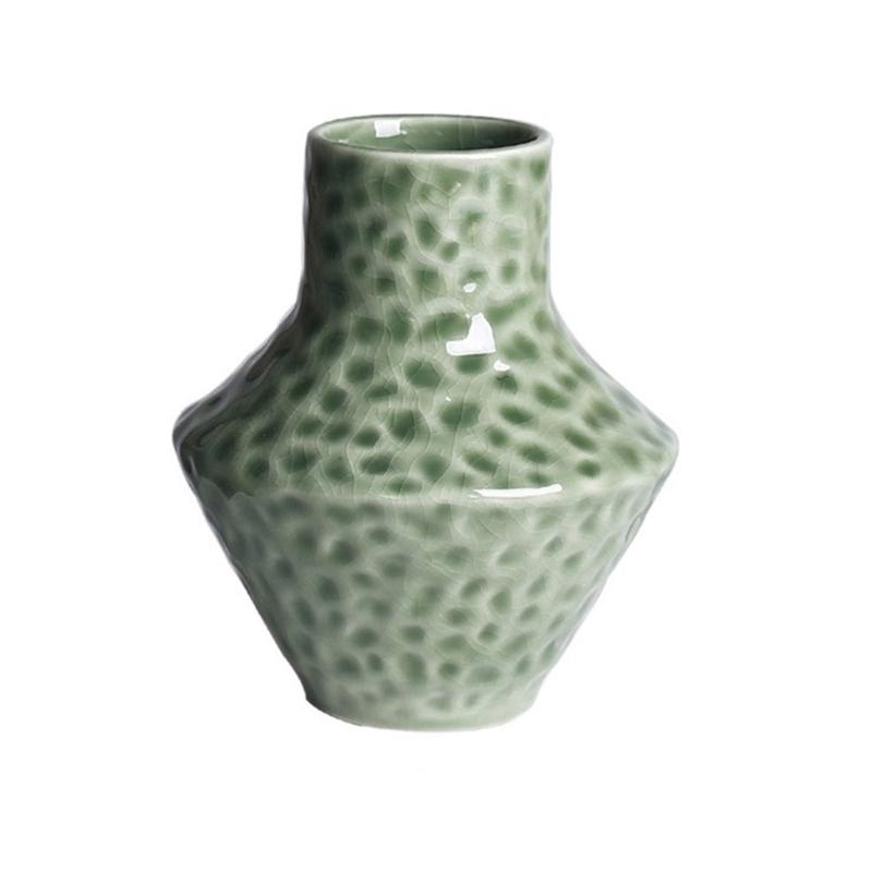 Keramik Blumengesteckvasen Natürliche Unvollkommenheiten Handgefertigte Dekoration für Wohnzimmer Schlafzimmer