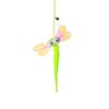 Interactive Cat Toy With Hanging Swing Design Retractable String Bell Feather Indoor Play Mental Stimulation