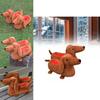 Adorable Dachshund Plush Slippers Cozy Cartoon Design For Comfortable Home Use