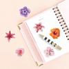 Watercolor Floral Waterproof Stickers: 50-Piece Set for Journals, Luggage & Phone Cases