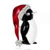 Christmas Enamel Penguin Snowman Hats Brooch Pins Socks Animal Penguin Insect Gloves New Year Gift Jewelry