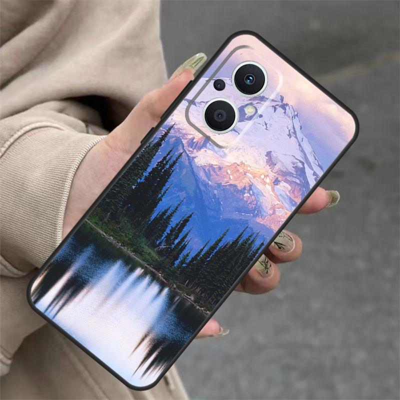 Nature Forest Mountain Case For OPPO Reno 8T 13F 14F 12F 11F 10 12 13 14 Pro 7 8 Lite OPPO Find X8 X6 X9 Pro Cover