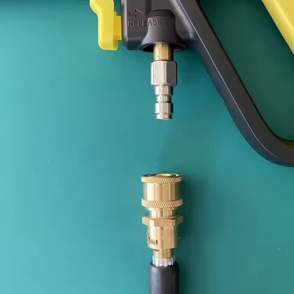 Adattatore Idropulitrice 1/4 Pollice Attacco Rapido Per Karcher K2 K3 K4 K5 K6 K7 Convertitore Anti-Avvolgimento Accoppiatore