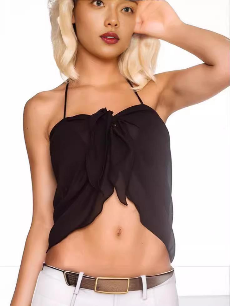 Women's Chiffon Beach Sarong Cover-up Skirt - Summer Swimwear Wrap