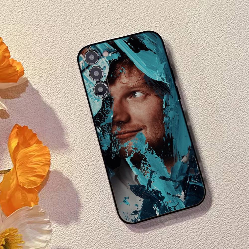 Ed Sheeran Hot Singer Phone Case Black Silicone Soft For Samsung Galaxy A73,A72,A71,A70,A53,A52,A51