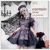 Halloween costume pumpkin witch costume horror doll maid costume dark goth vampire dress girl
