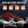 LED Rear Bumper Reflector Lights Accessories For Honda CRV CR-V 2017- Turn Signal Brake Tail Light Replacement