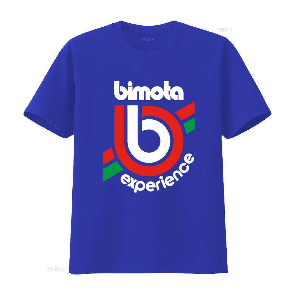 Bimota Experience Italian Motorcycles Logo Mens Black T Shirt S 5XL Vintage Washed Casual Designer Clothes