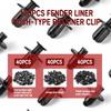 Xislet 120Pcs Fender Liner Push-Type Retainer Clip Fastener Compatible With Hyundai Kia Models Replace 86595-2T500, 86590-28000, 86155-2H100 - Bumper