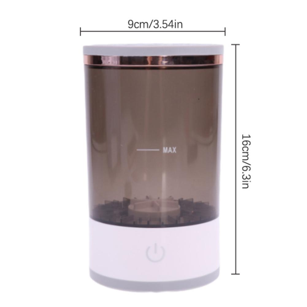 Makeup Brush Cleaner Machine USB Powered Electric Make-Up Brush Cleaner Dryer Dust-Proof for All Size Beauty Makeup Brushes Set