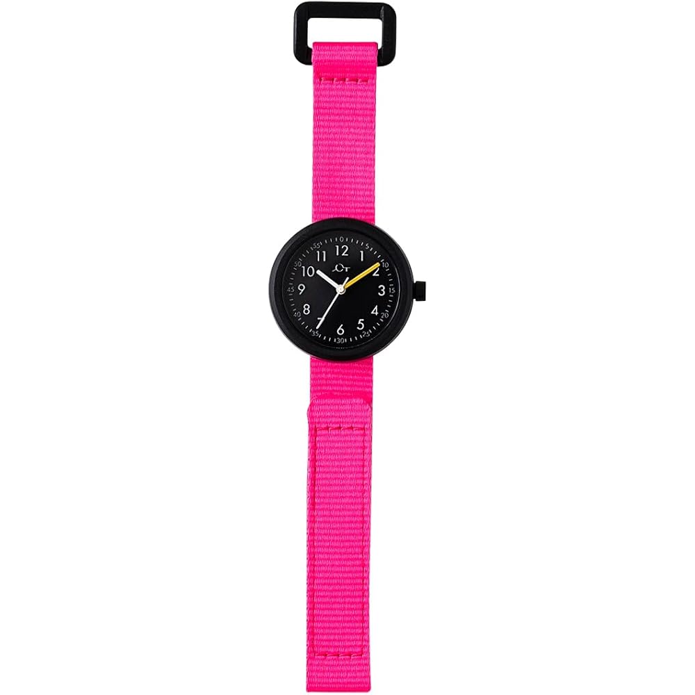 YOT Watch Kids Analog Waterproof Sustainable Watch Vivid Pink A3-YWKIDSVP
