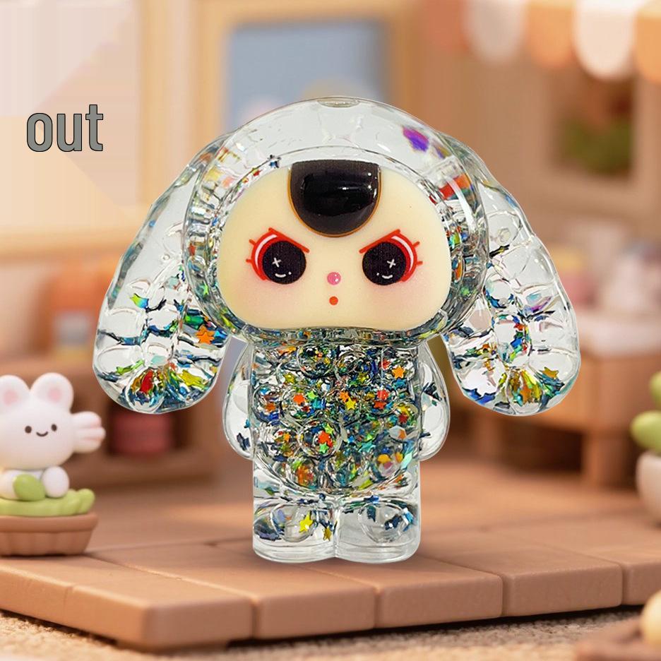 

Adorable 3-Year-Old Doll: Cute Bead Oil Liquid Desktop Ornament for Office & Bedroom - Perfect Small Gift