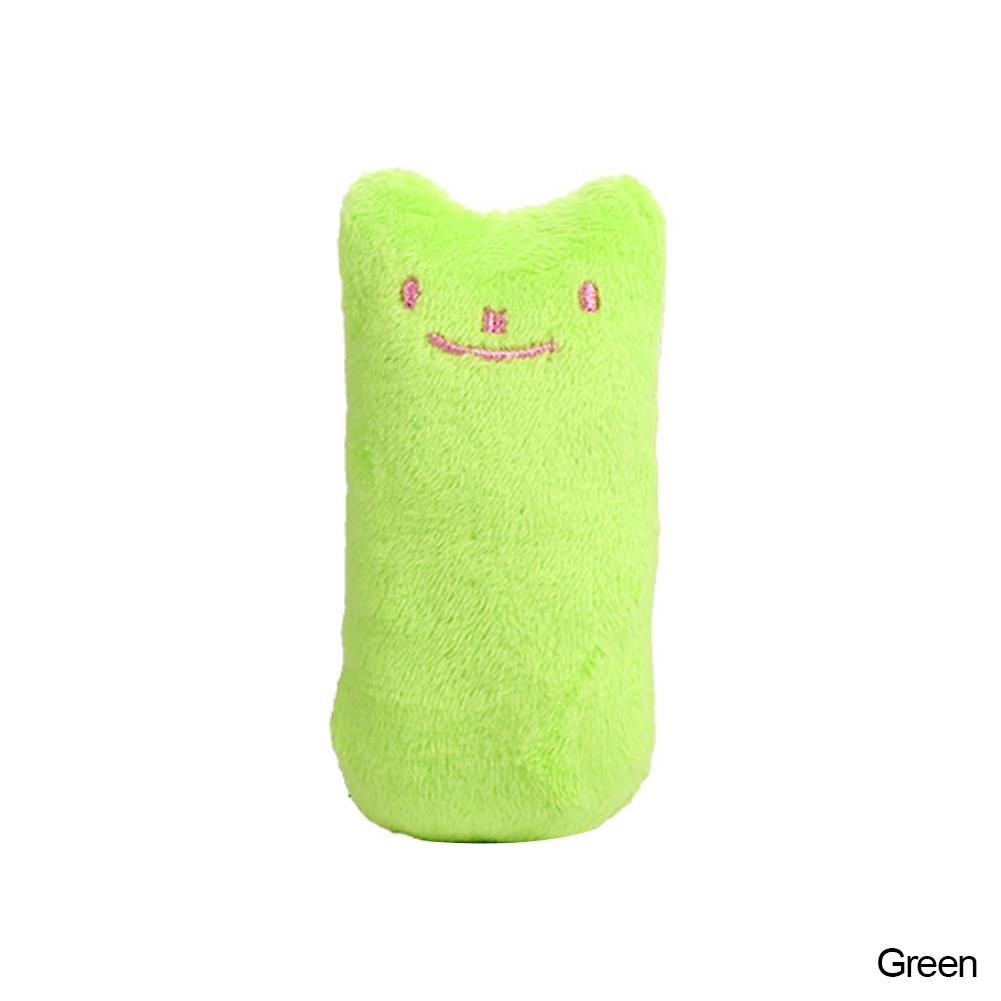 

Милая кошачья мордочка кошачья мята кошки игрушка котенок зубы жевание кусание плюшевые игрушки кошка плюш подушка для большого пальца аксессуары для питомцев зелёный