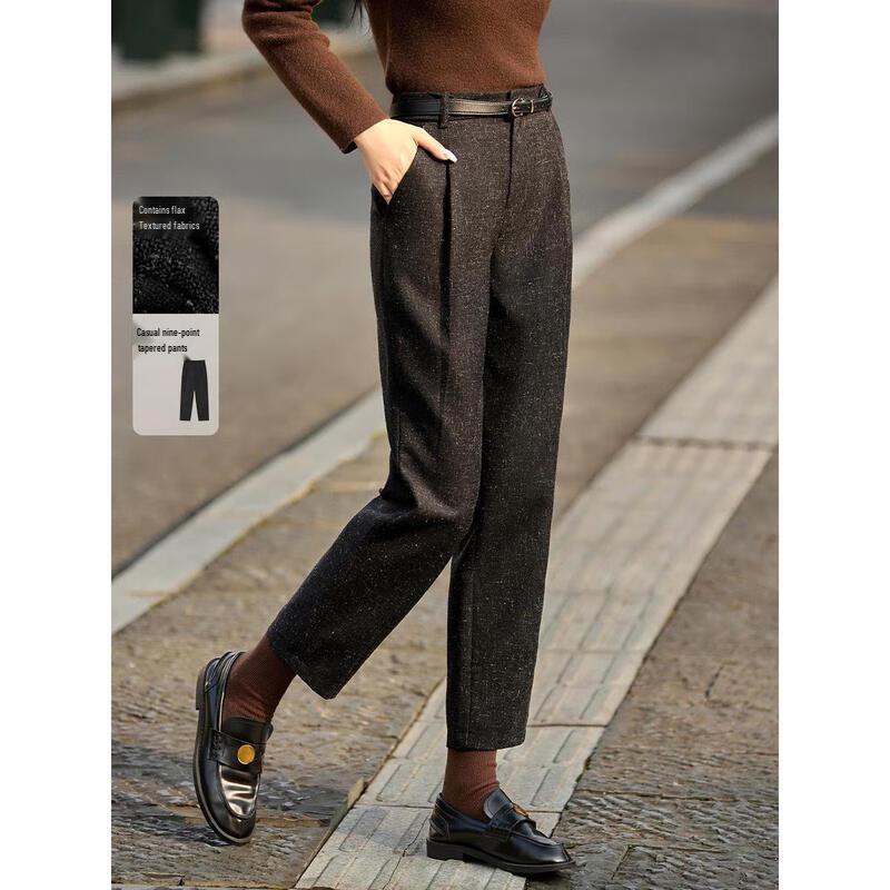 Women s Loose Tapered Ankle Pants S