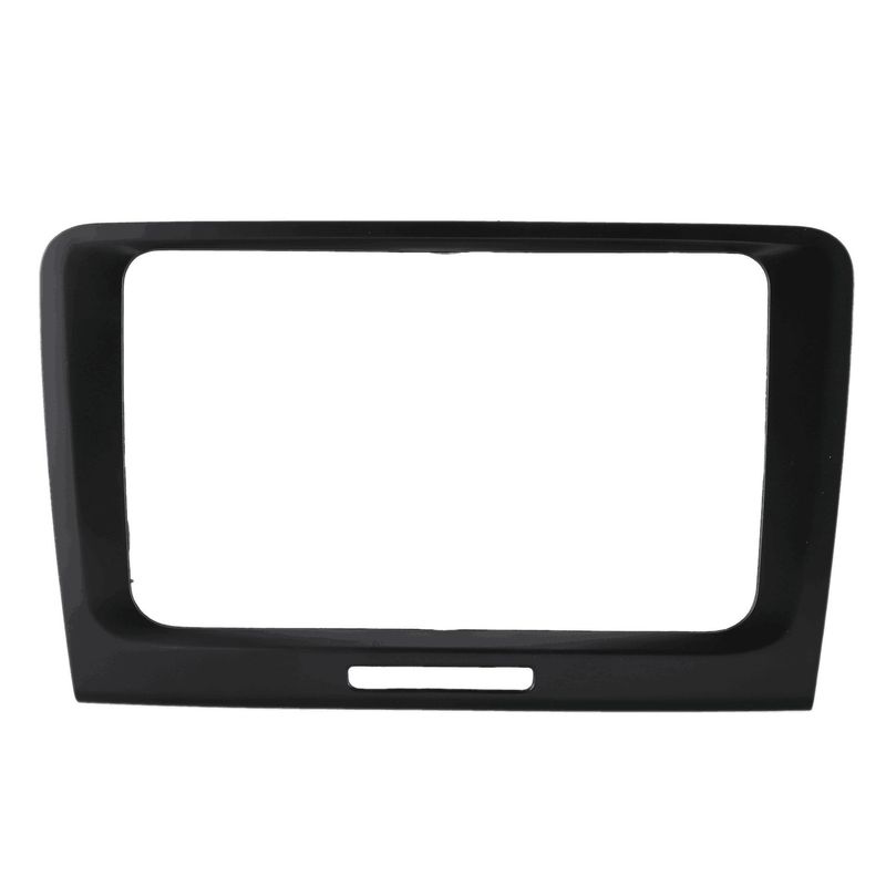 Black 220 X 130 210mm 2 Din Car DVD Radio Fitting Dash Panel Fascia Frame for 2009-2014 Skoda Superb