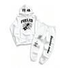 Men Fleece Lined 2‑Piece Tracksuit Winter Outfit Casual Hooded Long Sleeve Sweatshirt + Jogger Pants Set Warm Sports Male