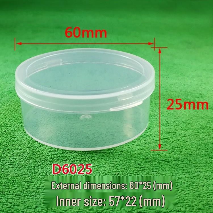 

Прозрачный круглый ящик для хранения рассыпчатой пудры на воздушной подушке