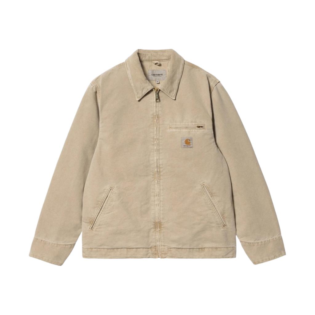 Carhartt WIP Detroit Dearborn Canvas 12oz (Summer) Jacket Dusty H Brown (Faded) Men Streetwear I026467-0ME-FH
