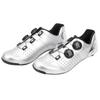 1Pair Outdoor Bike Cycling Shoes Electroplate Silver Vamp Bicycle Road Lock Shoes