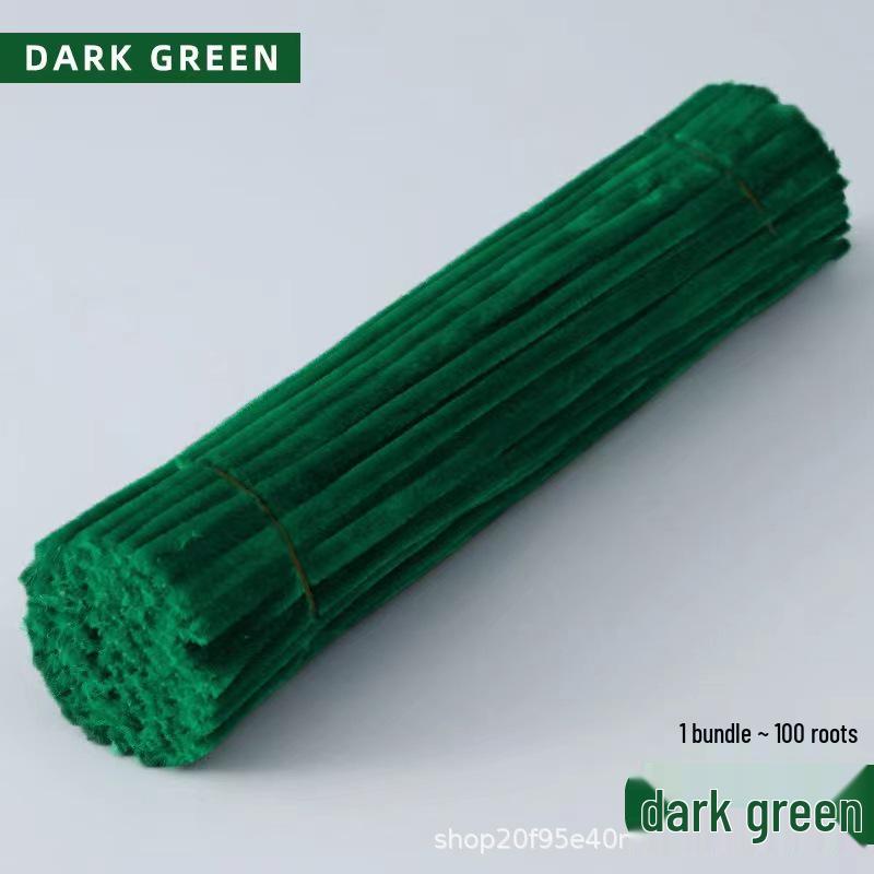 Colorful Chenille Pipe Cleaners for Kids' Craft & Educational Toys
