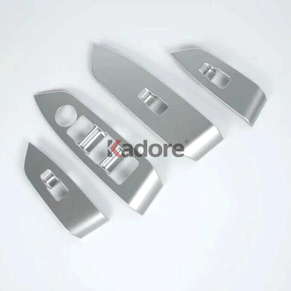 For Mazda CX-5 CX5 2017-2024 & CX8 CX-8 2017-2025 Door Armrest Panel Window Lift Button Cover Trim Sticker Car Accessories