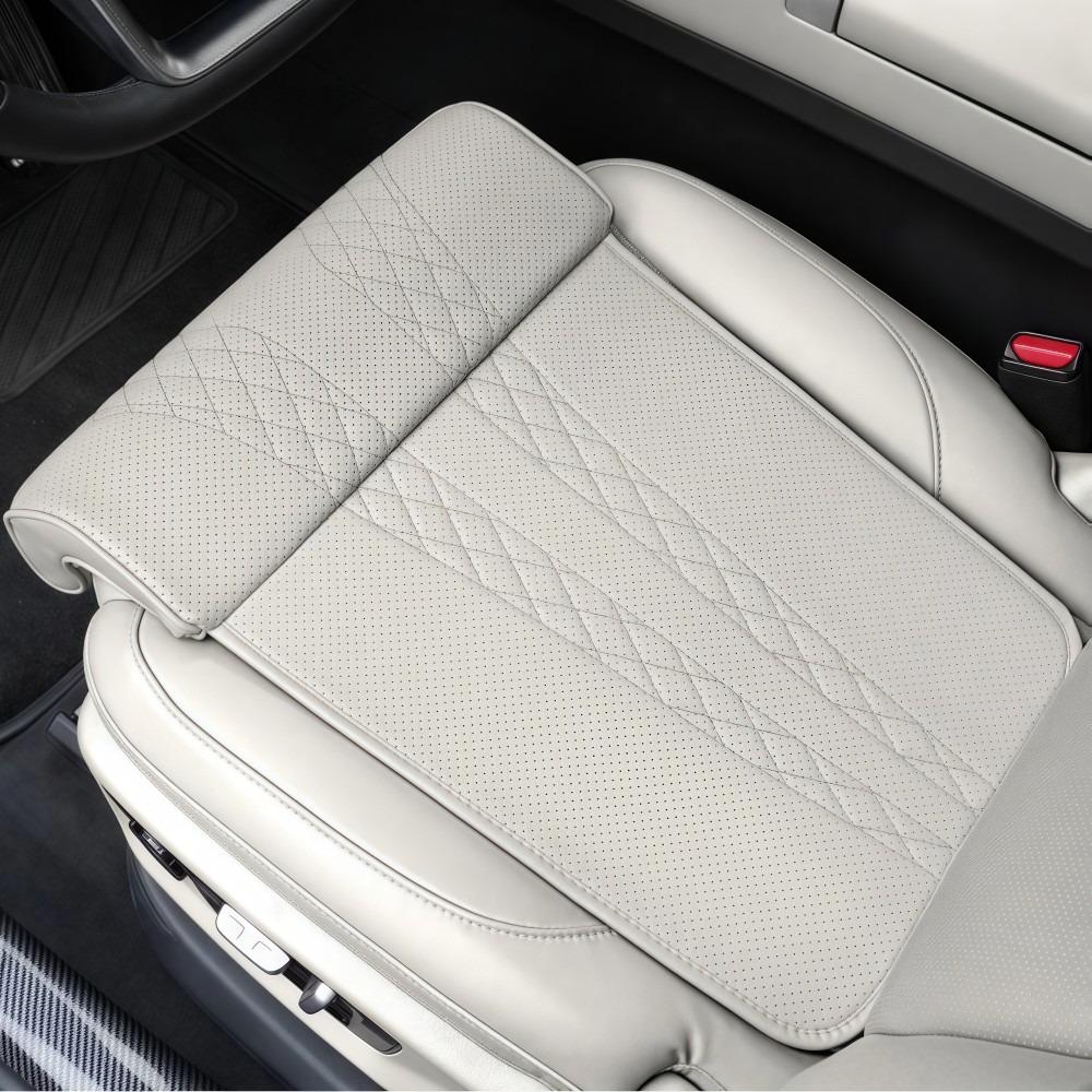 Universal Car Seat Leg Support Pad Memory Foam Breathable Seat Extender Leg Cushion Comfort Leather Seat Cushion For Long Drive