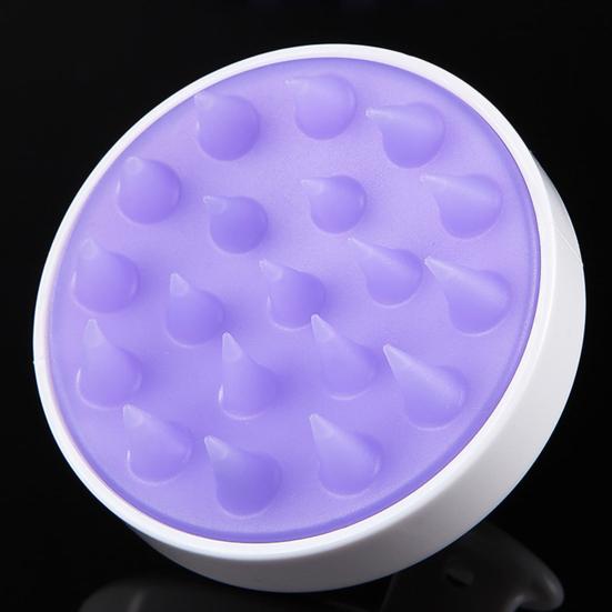 Silicone Scalp Massage Brush for Hair Washing Soft Head Scrubber for Deep Cleaning Exfoliating Gentle Dandruff Removal Brush for Home